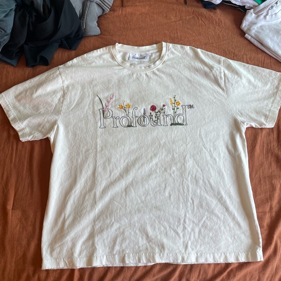Profound Heavyweight Embroidered Graphic Tee (M) - Picture 3 of 6